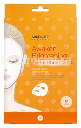      Absolute Awaken Brightening Facial Sheet Mask