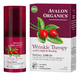         Wrinkle Therapy With CoQ10 & Rosehip Facial Serum