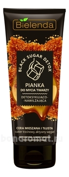       Black Sugar Detox Detoxifing & Moisturising Face Cleansing Foam