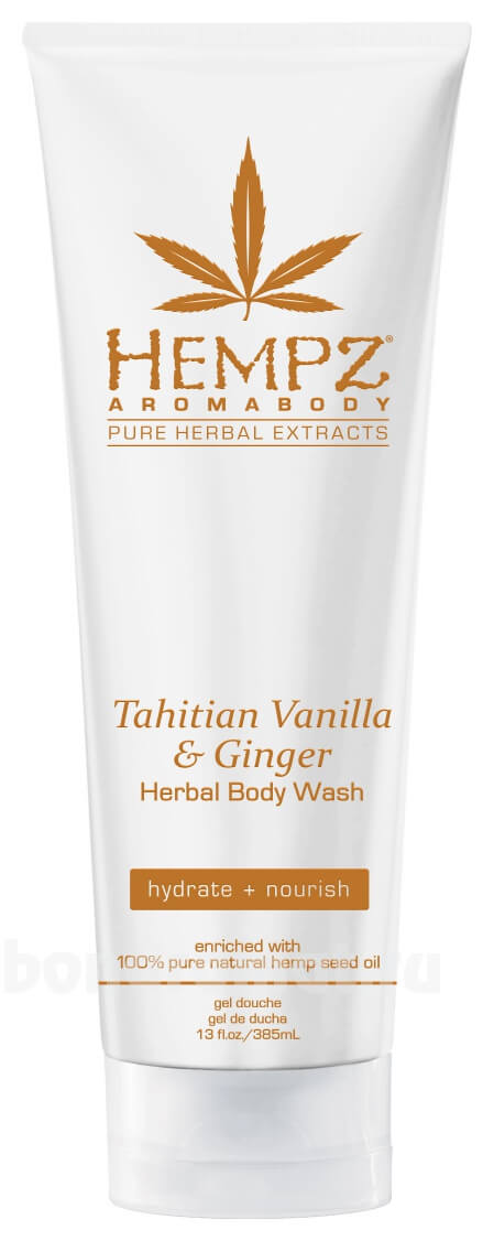    Tahitian Vanilla & Ginger Herbal Body Wash