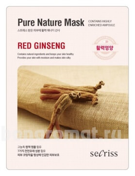         Secriss Pure Nature Mask Red Ginseng