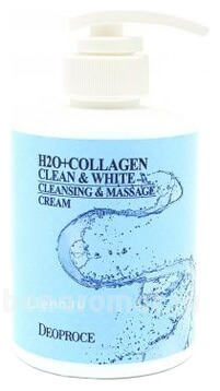       H2O Collagen Clean & White Cleansing & Massage Cream