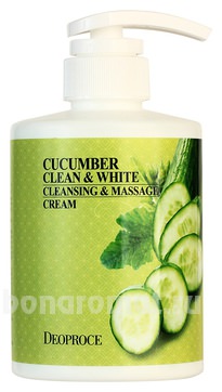         Cucumber Clean & White Cleansing & Massage Cream
