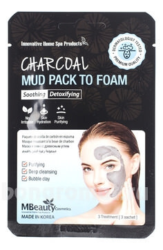  -      Charcoal Mud Pack To Foam