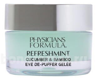           RefreshMint Cucumber & Bamboo Eye De-Puffer Gelee 12,8