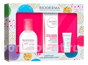    (  Sensibio H2O Micelle Solution +  Sensibio Light Soothing Cream 40 +  Hydrabio Serum Moisturising Concentrate 15)