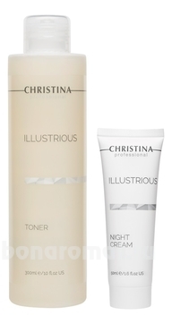    Illustrious Flawless Tone & Rejuvenation Night Kit (   +   300)