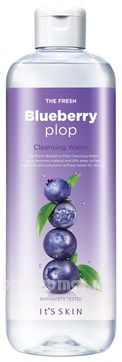        The Fresh Plop Cleansing Water Blueberry
