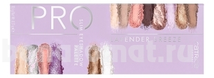     Pro Slim Eyeshadow Palette Lavender Breeze Sea Of Blossoms 10,6