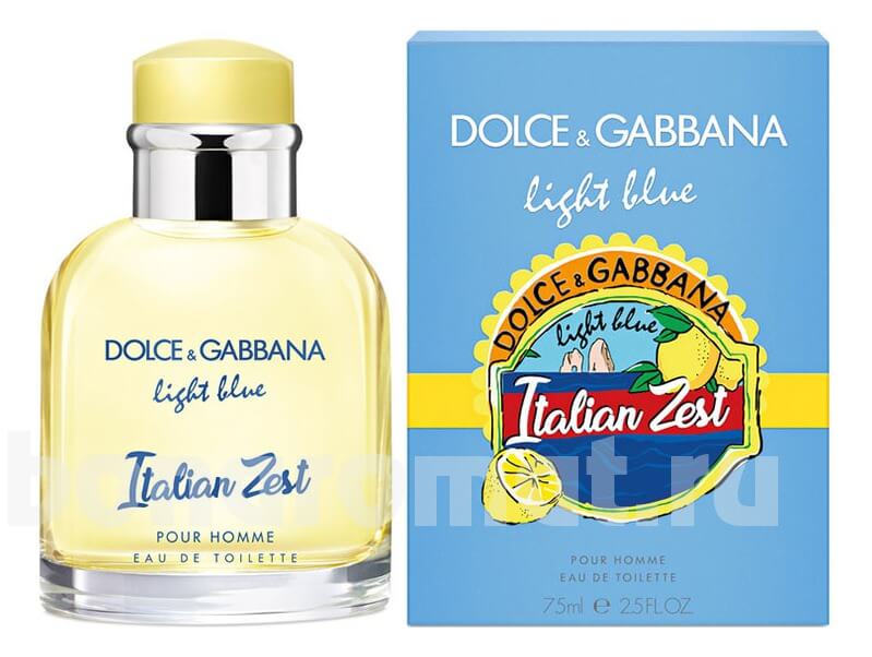 Dolce Gabbana (D&G) Light Blue Pour Homme Italian Zest