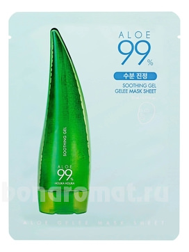         Aloe 99% Soothing Gel Gelly Mask Sheet