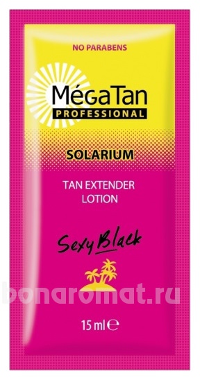     Solarium Sexy Black Tan Extender Lotion