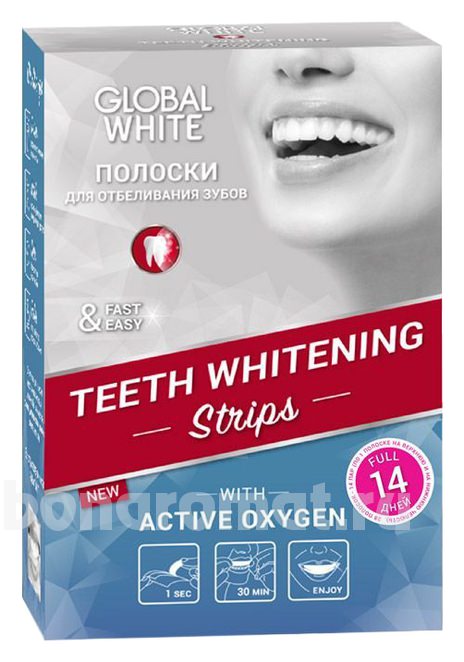     Teeth Whitening Strips Active Oxygen