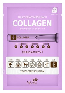     c  MJ Care Daily Dewy Mask Pack Collagen Elastisity