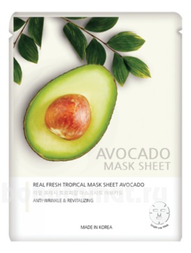        Real Fresh Tropical Mask Pack Avocado