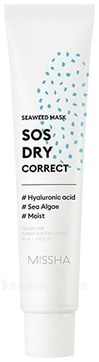 -     SOS Dry Correct Seaweed Mask