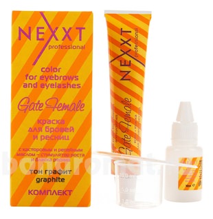      Gate Female Color Cream For Eyebrows And Eyelashes ( +  10 +  + )