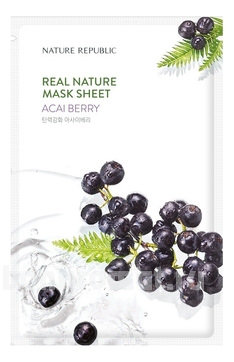         Real Nature Mask Sheet Acai Berry