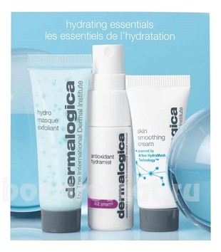      Hydrating Essentials ( Hydro Masque Exfoliant + - Antioxidant Hydramist +  Skin Smoothing Cream 7)