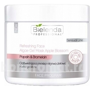       Face Program Refreshing Face Algae Gel Mask Apple Blossom