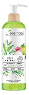         +   +  Eco Nature Detoxifying & Mattifying Face Wash Gel