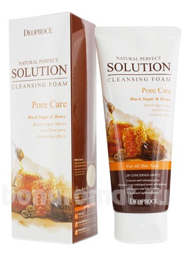 -      Natural Perfect Solution Cleansing Foam Pore Care