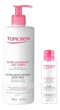  (    Les Essentiels Ultra-Hydratant Lait Corps +     Eau Micellaire Douceur 100)