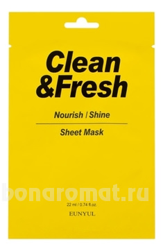         Clean & Fresh Nourish Shine Sheet Mask