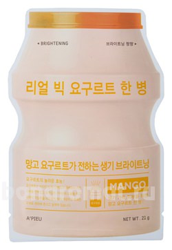     Real Big Yogurt One Bottle Mango (  )