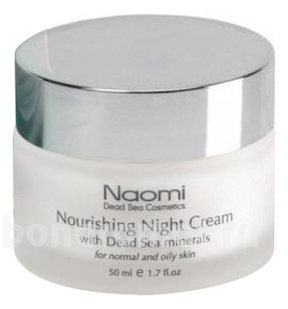          Nourishing Night Cream With Dead Sea Minerals For Normal And Oily Skin