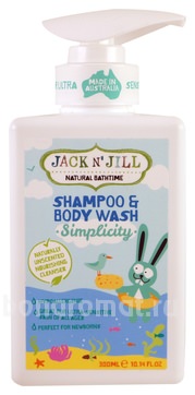      Natural Bath Time Simplicity Shampoo & Body Wash ()