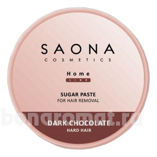     Home Line Sugar Paste For Hair Removal Dark Chocolate Hard Hair