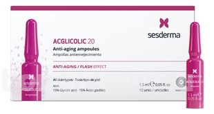        Acglicolic 20 Ampollas Antienvejecimiento 10*1,5