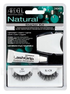  Natural Starter (  Demi Black 101    LashGrip Eyelash Adhesive 2,5 )