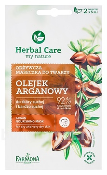        Herbal Care Argan Nourishing Mask