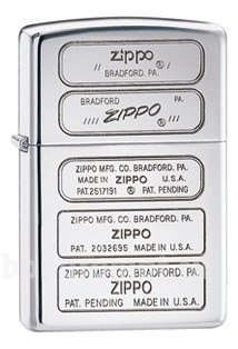   Stamped High Polish Chrome (, )