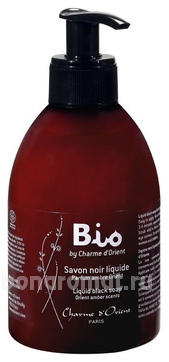        Bio Savon Noir Liquide Parfum Ambre Orient