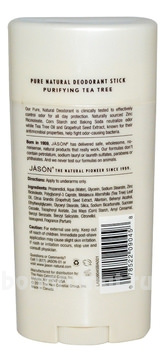 -     Purifying Tea Tree Pure Natural Deodorant Stick