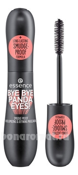    Bye Bye Panda Eyes! Smudge-Proof Volumizing & Defining Mascara Black