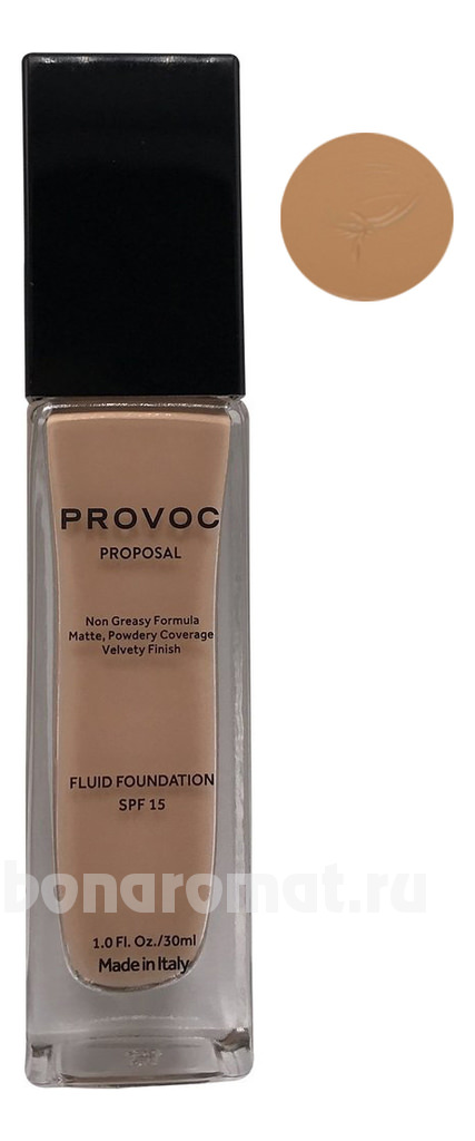     Proposal Fluid Foundation Velvety Finish SPF15