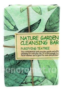        Nature Garden Cleansing Bar Purifying Tea Tree