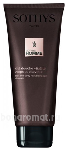  -     Homme Gel Douche Vitalite Corps Et Cheveux