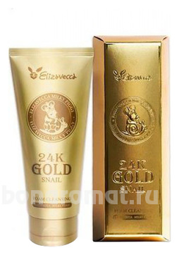          24K Gold Snail Foam Cleansing