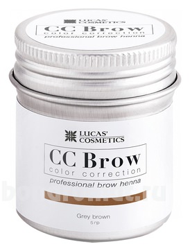     CC Brow Color Correction Professional Brow Henna Grey Brown