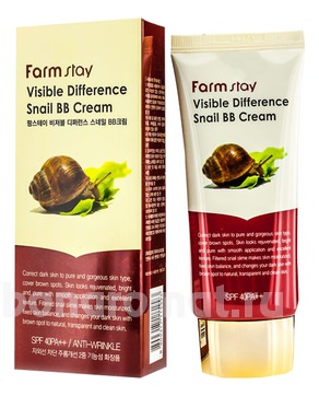  BB       Visible Difference Snail BB Cream SPF40 PA