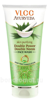        Ayurveda Double Power Double Neem Skin Purifying Face Wash