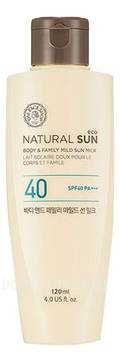     Natural Sun Eco Body & Family Mild Sun Milk SPF40 PA