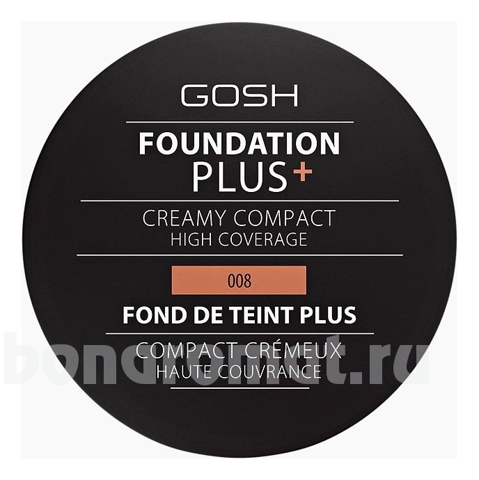      Foundation Plus Creamy Compact High Coverage