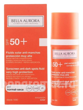     Sunscreen Anti-Dark Spots Fluid Very High Protection SPF50