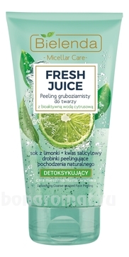        Fresh Juice Detoxifying Coarse-Grained Face Peeling